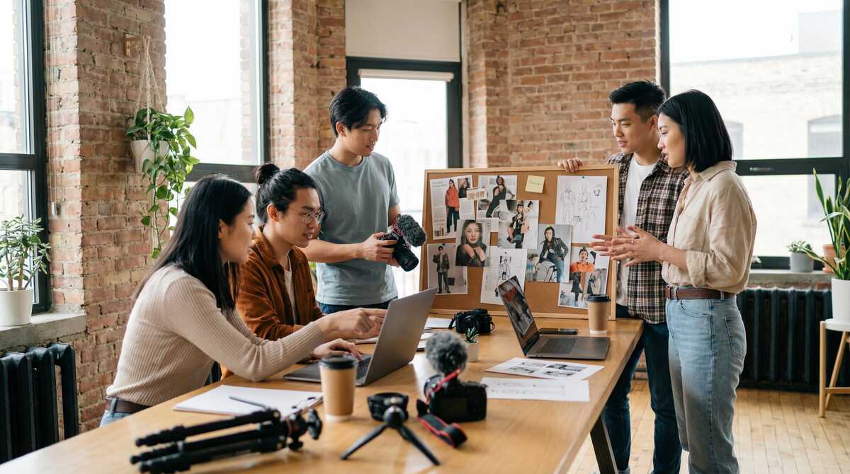 玩物社区直播幕后视频